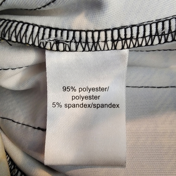 PAM& GELA HIGH WAISTED YELLOW PLAID SIZE SMALL. - Picture 5 of 15